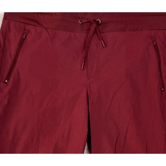 Member's Mark Rust Red Woven Trek Jogger Stretch Pants w/Pockets XXL - Picture 6 of 9